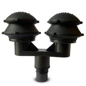 Cabezal Double Shot Black