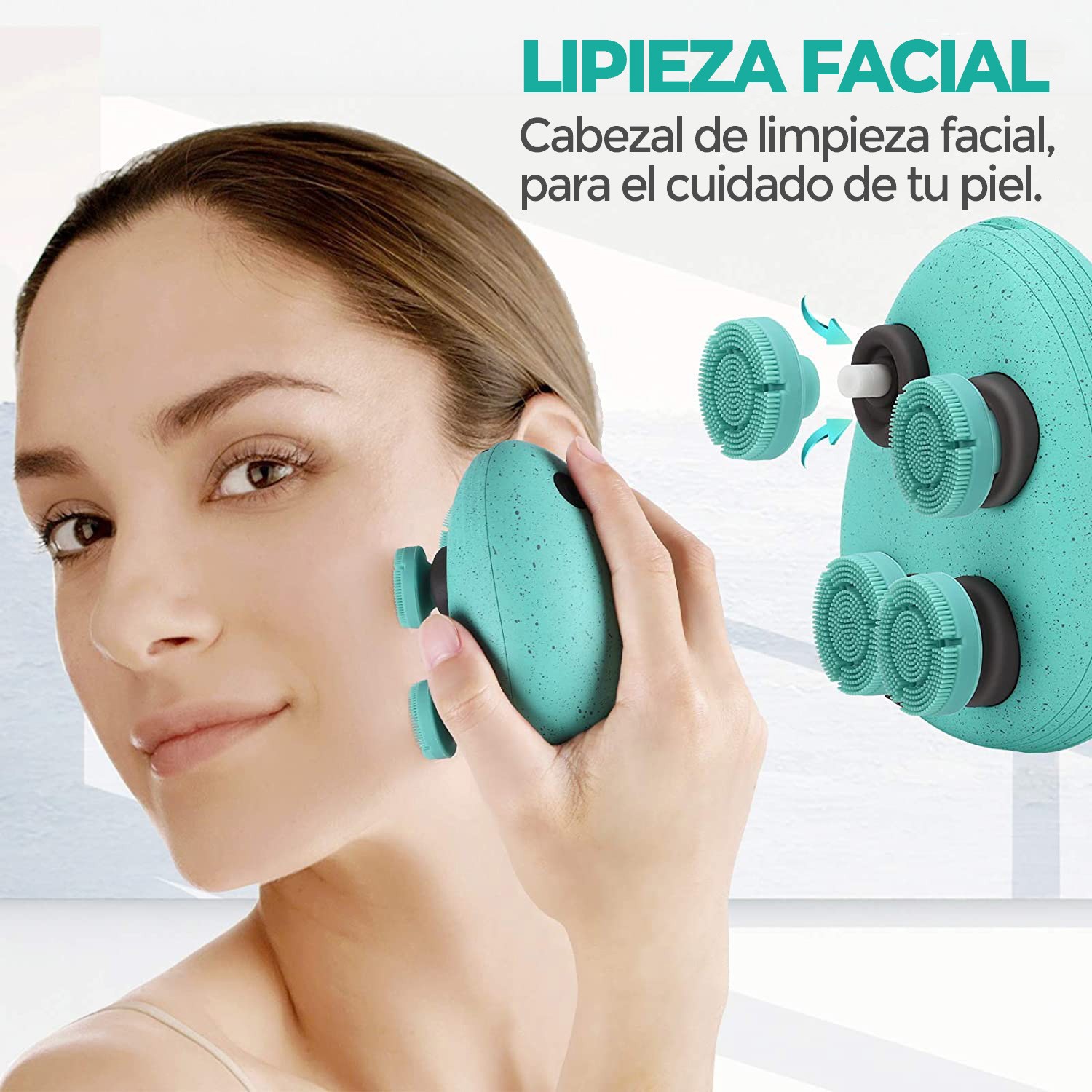 SCALPA SPA by kinegun Masajeador cabeza, cuerpo y rostro.