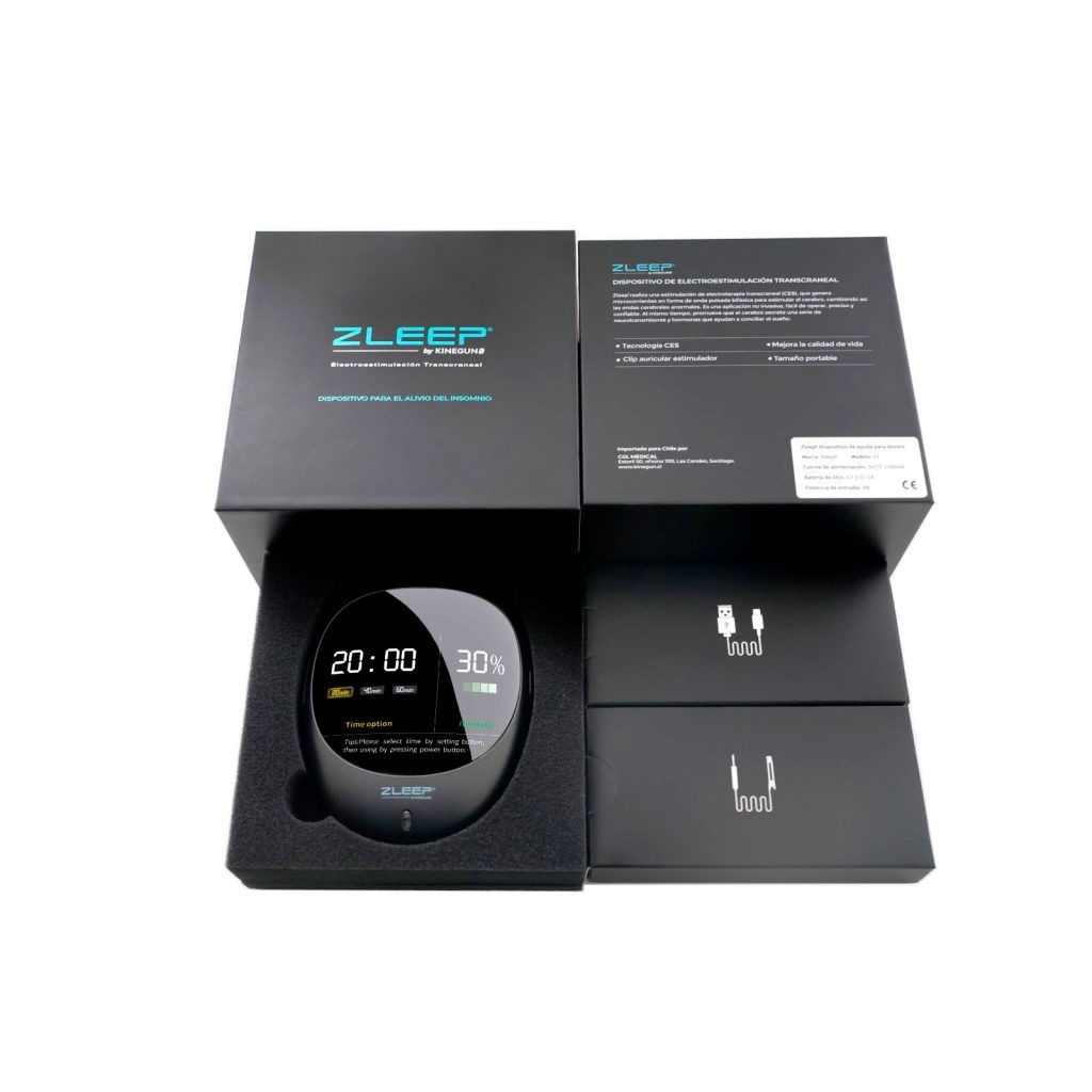 Equipo de electroestimulación CES Zleep en Kinegun.cl