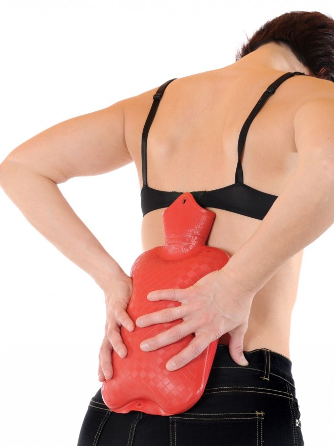 Terapia de calor para aliviar dolor de espalda