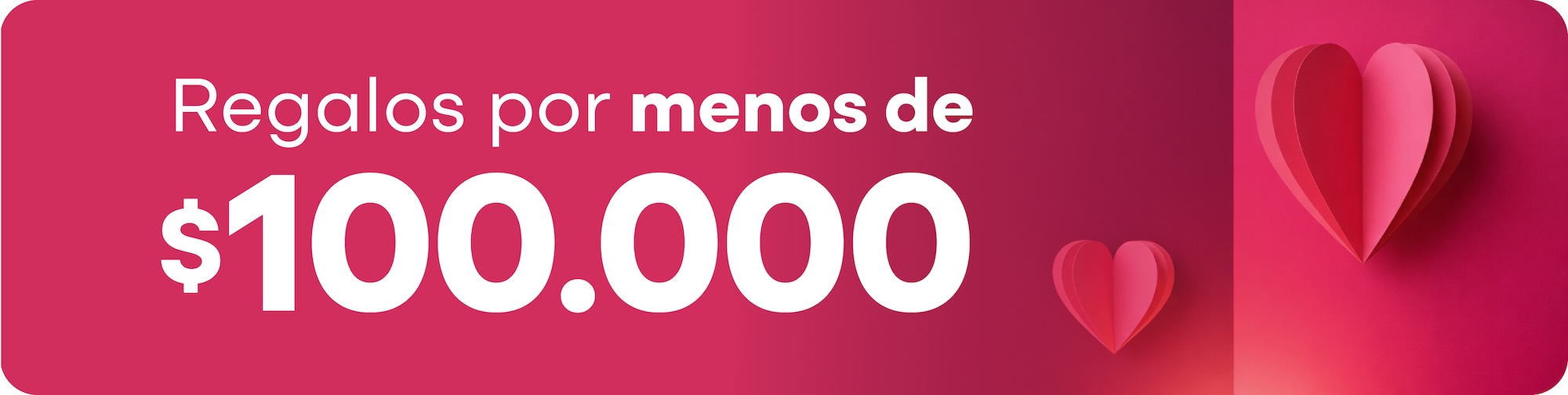 Regalos por menos de 100 mil