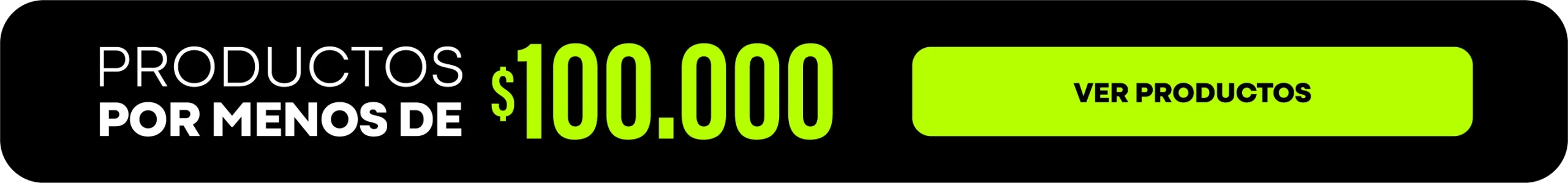 Productos por menos de $100.000